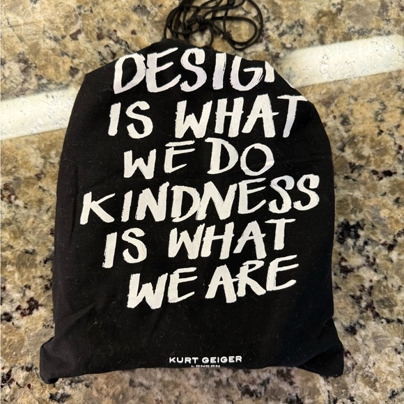 Kurt Geiger Black Nylon Mini Bag - Picture 8 of 10